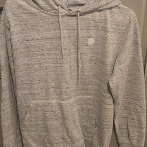 Volcom Heather Gray Pullover Hoodie - Minimal Logo